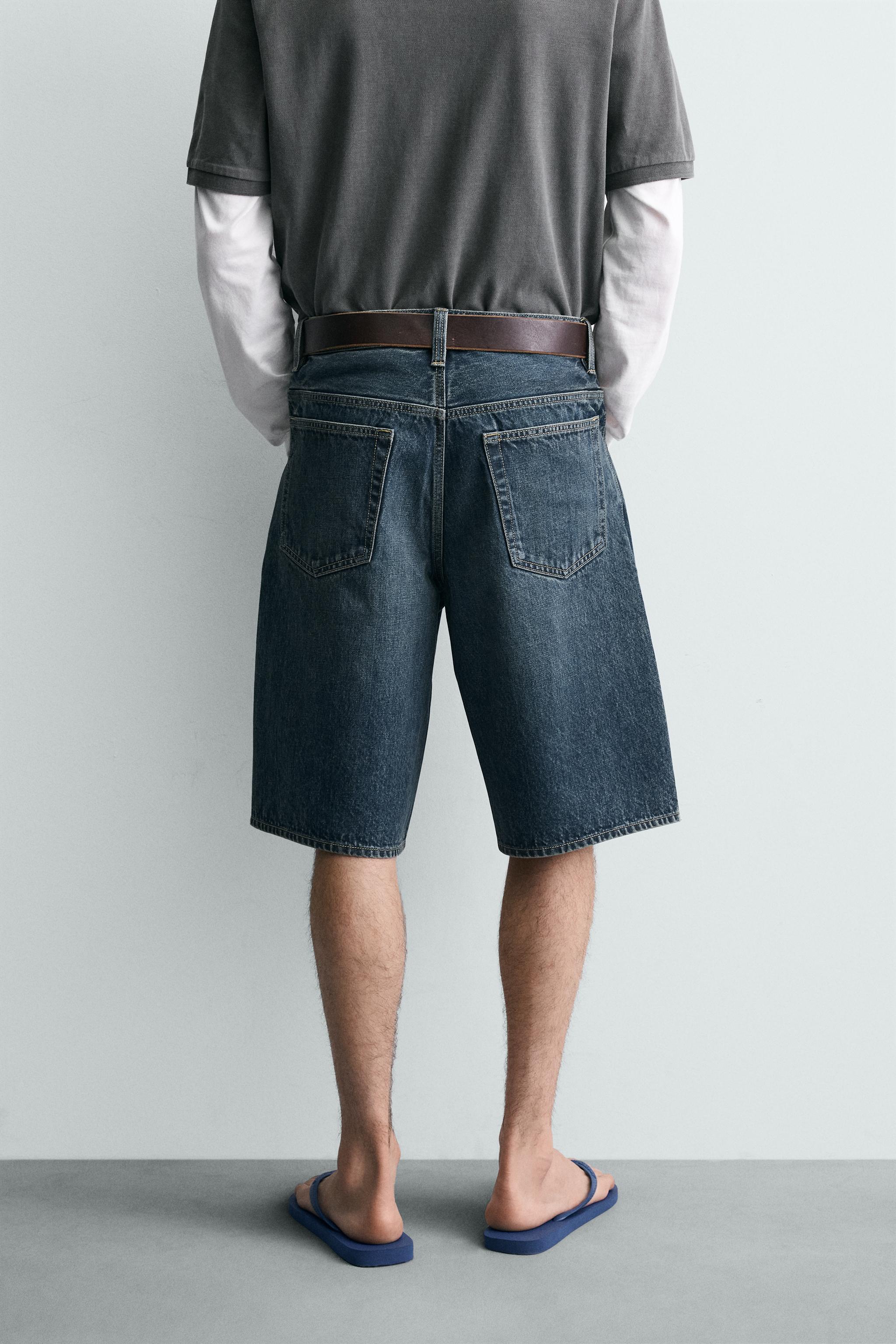 BAGGY FIT DENIM SHORTS